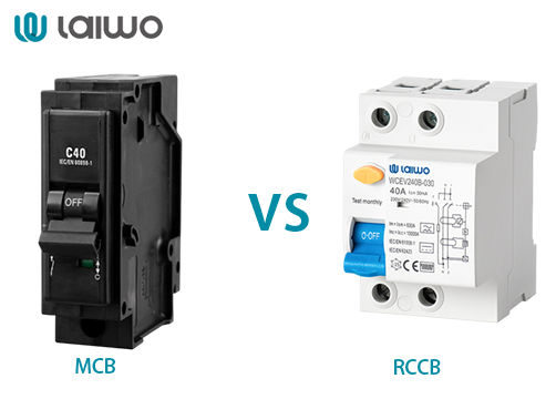 Differences between laiwo MCB and RCCB-wosomelec